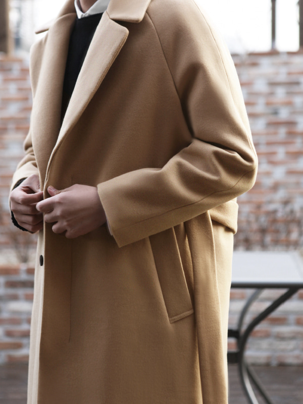 low wool coat (2color)