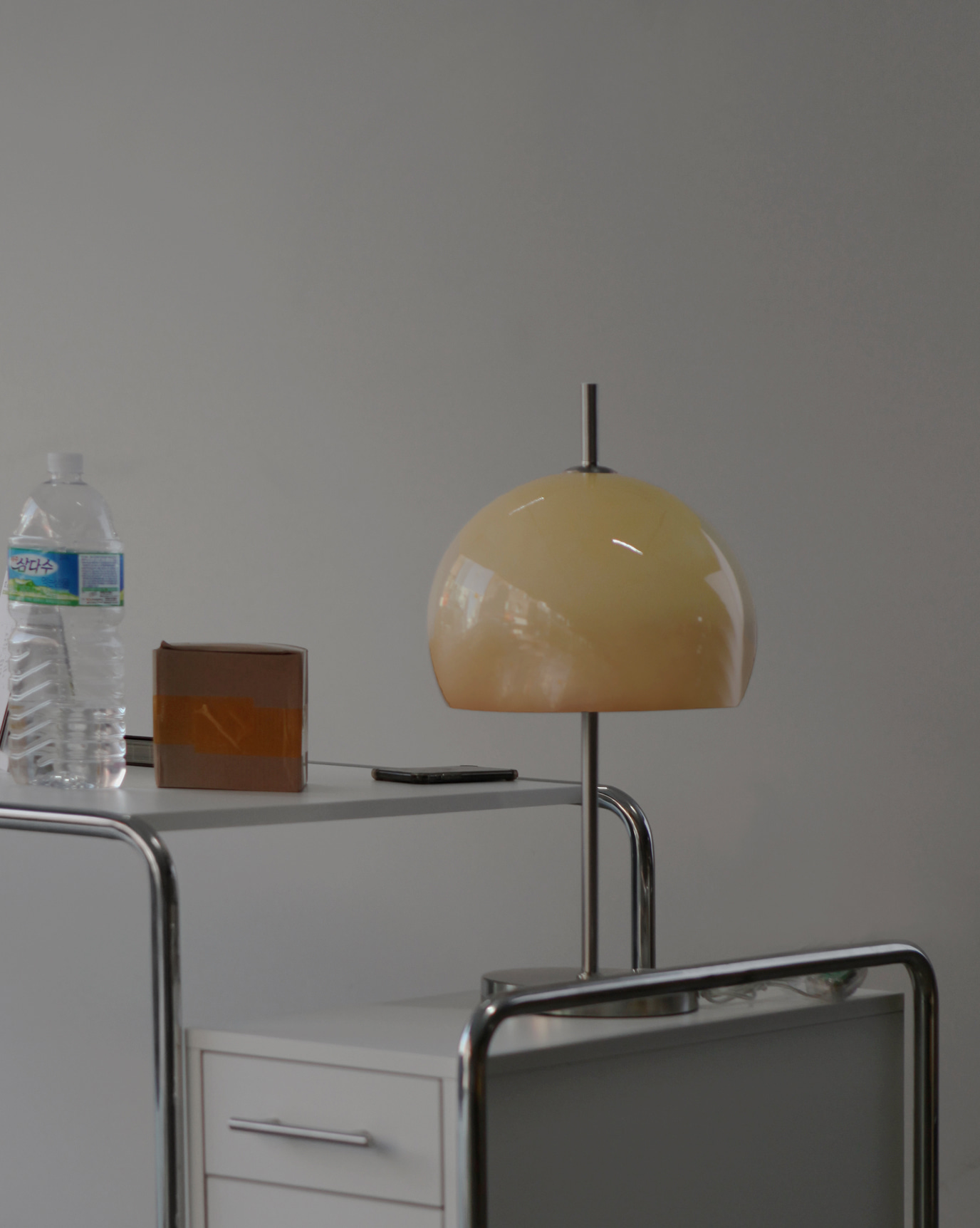 Space Age table lamp (braun)